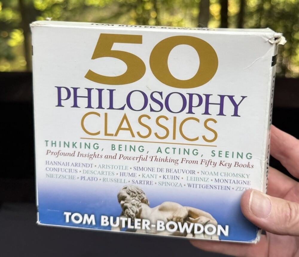 50 Psychology Classics TOM BUTLER BOWDON THINKING, BEING, ACTING, EUC -B3